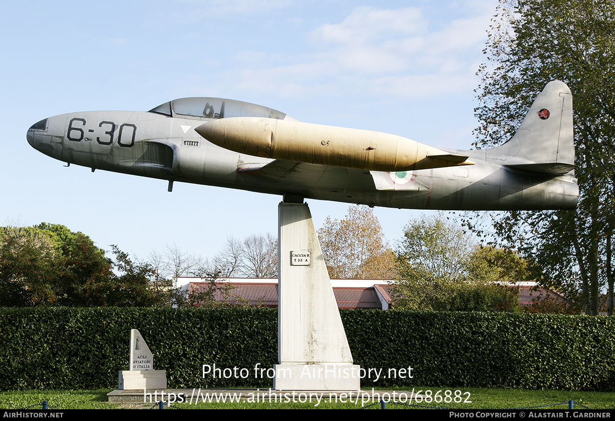 Aircraft Photo of MM51-17484 | Lockheed T-33A | Italy - Air Force | AirHistory.net #686882