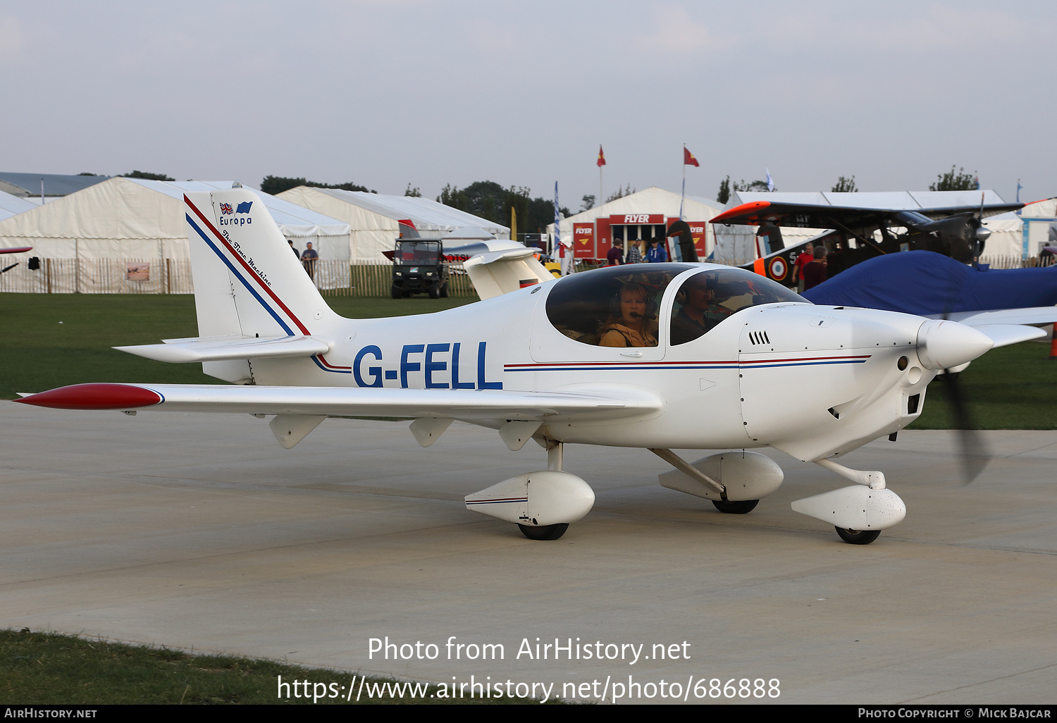 Aircraft Photo of G-FELL | Europa Aircraft Europa XS Trigear | AirHistory.net #686888