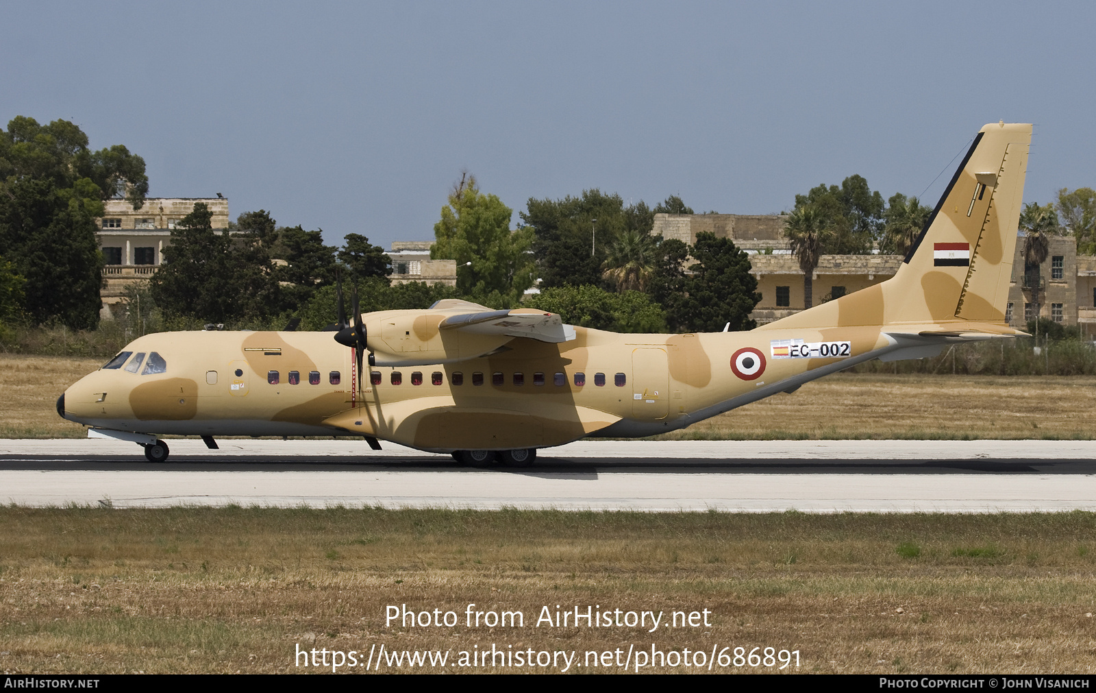Aircraft Photo of EC-002 | CASA C295M | Egypt - Air Force | AirHistory.net #686891