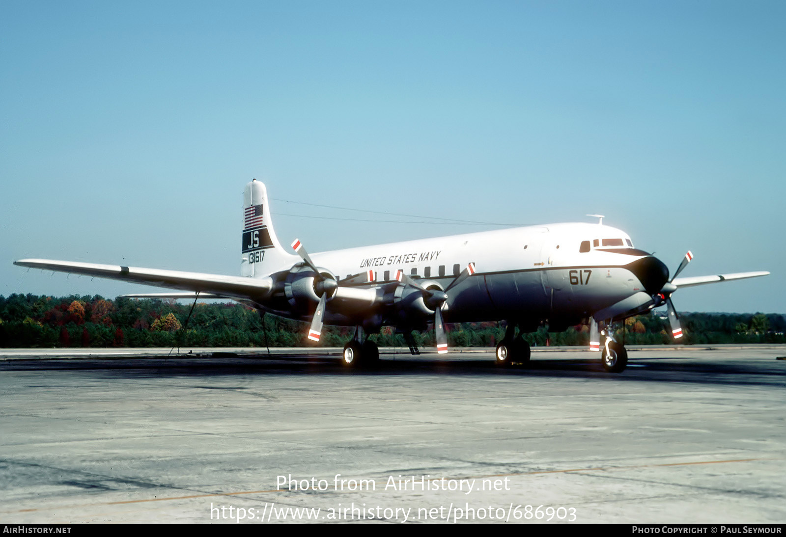 Aircraft Photo of 131617 | Douglas C-118B Liftmaster | USA - Navy | AirHistory.net #686903