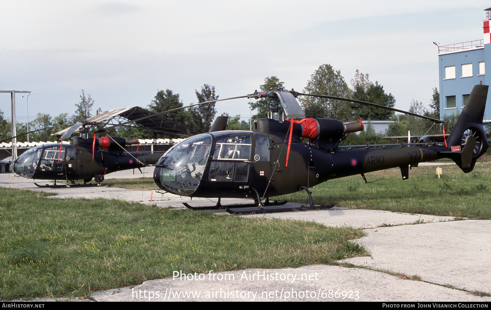 Aircraft Photo of XZ338 | Aerospatiale SA-341B Gazelle AH1 | UK - Army | AirHistory.net #686923