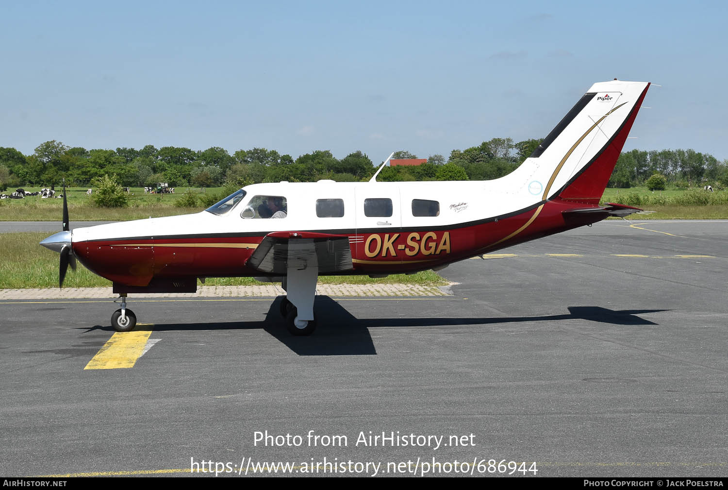 Aircraft Photo of OK-SGA | Piper PA-46-350P Malibu Mirage | AirHistory.net #686944