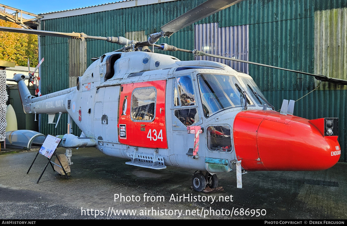 Aircraft Photo of XZ246 | Westland WG-13 Lynx HAS3ICE | UK - Navy | AirHistory.net #686950