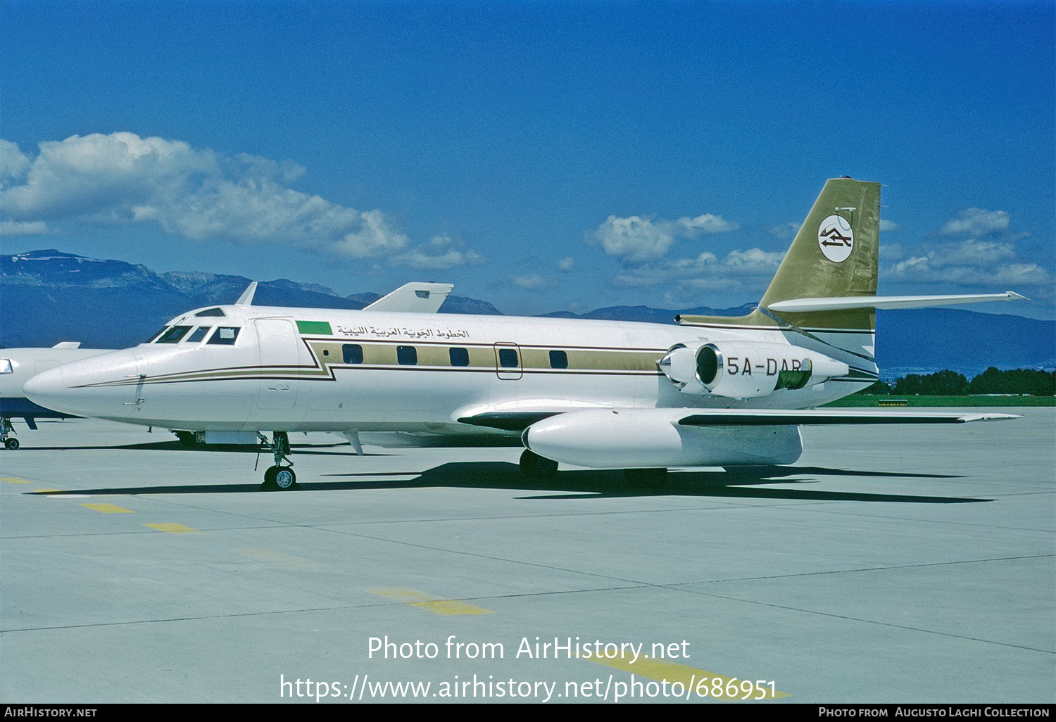 Aircraft Photo of 5A-DAR | Lockheed L-1329 JetStar II | Libyan Arab Airlines | AirHistory.net #686951