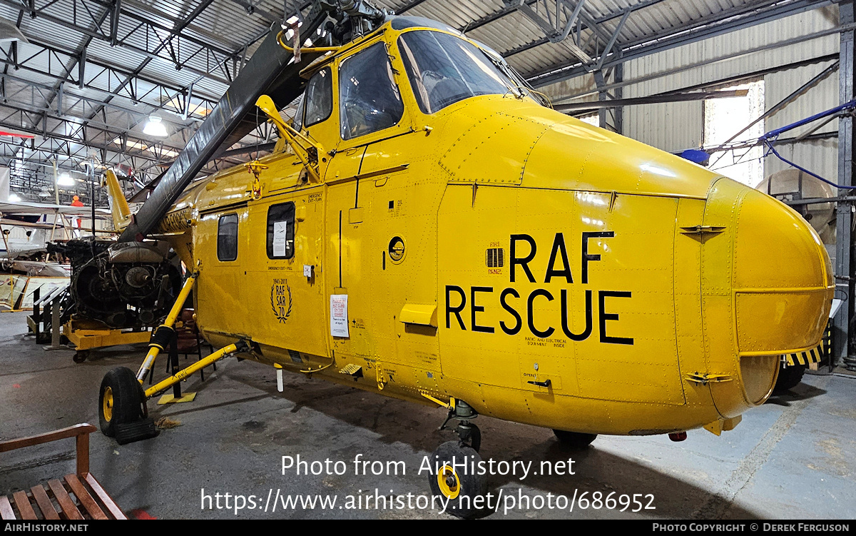 Aircraft Photo of XJ398 | Westland WS-55-3 Whirlwind HAR10 | UK - Air Force | AirHistory.net #686952