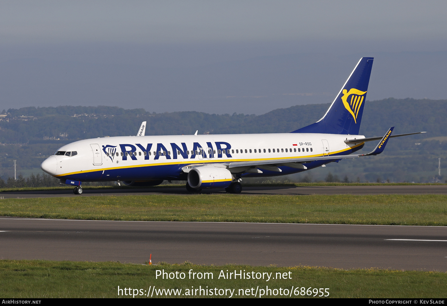 Aircraft Photo of SP-RSG | Boeing 737-8AS | Ryanair | AirHistory.net #686955
