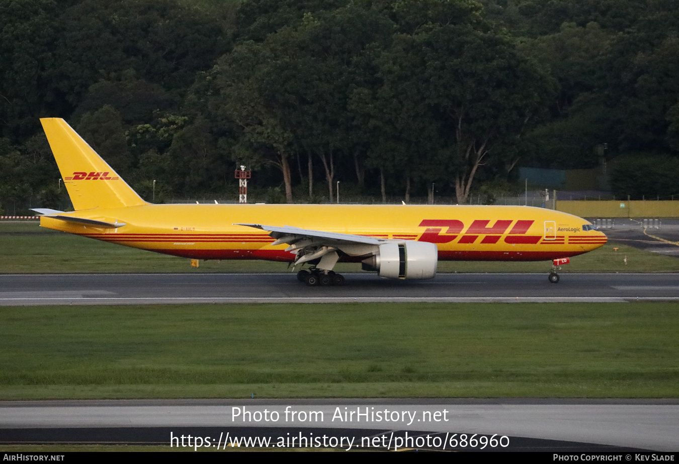 Aircraft Photo of D-AALO | Boeing 777-F | DHL International | AirHistory.net #686960