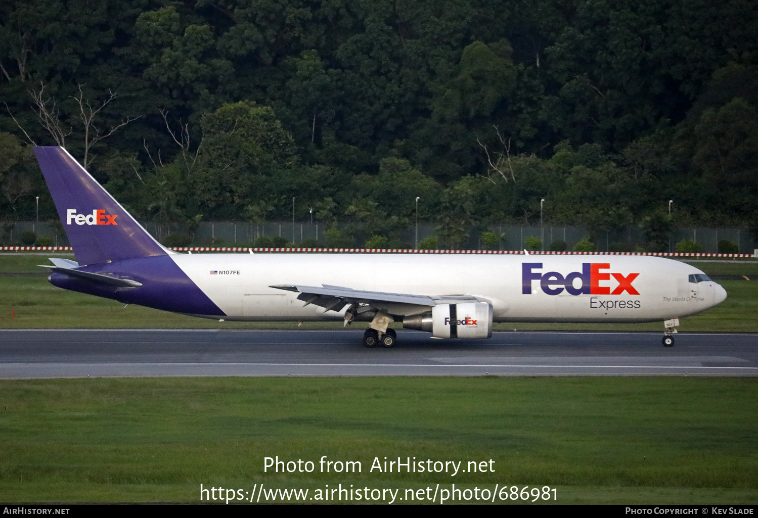 Aircraft Photo of N107FE | Boeing 767-3S2F/ER | FedEx Express | AirHistory.net #686981