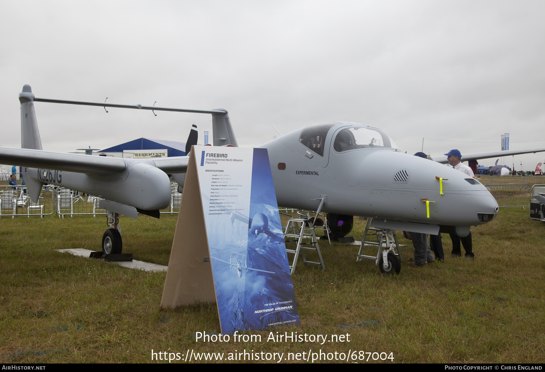 Aircraft Photo of N826JG | Northrop Grumman Firebird | AirHistory.net #687004
