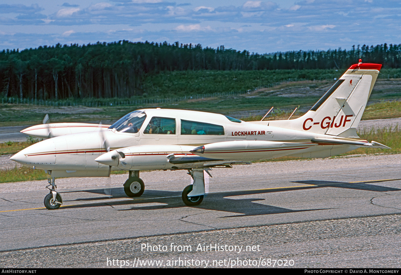 Aircraft Photo of C-GIJF | Cessna 310R | Lockhart Air Services | AirHistory.net #687020
