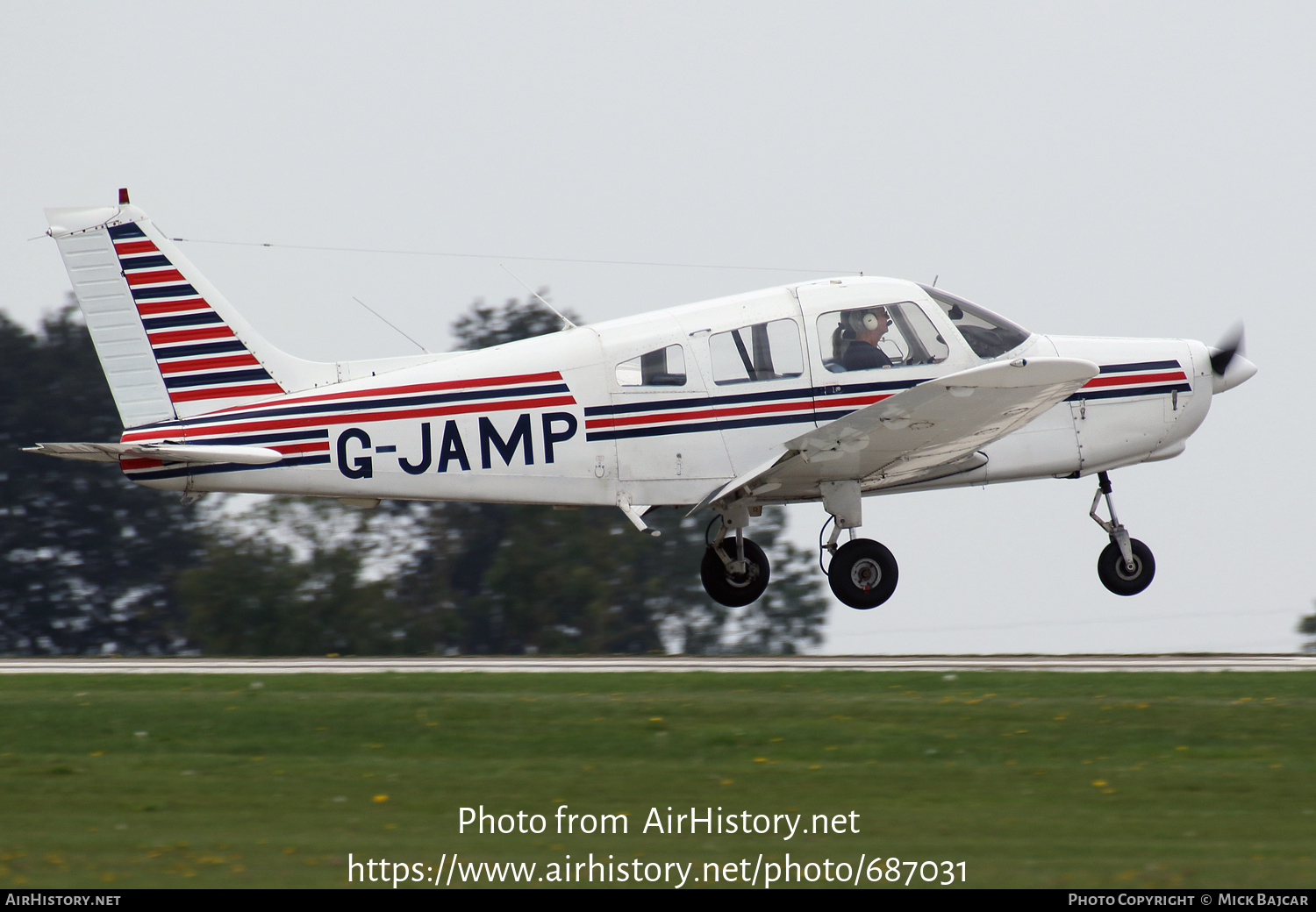 Aircraft Photo of G-JAMP | Piper PA-28-151 Cherokee Warrior | AirHistory.net #687031