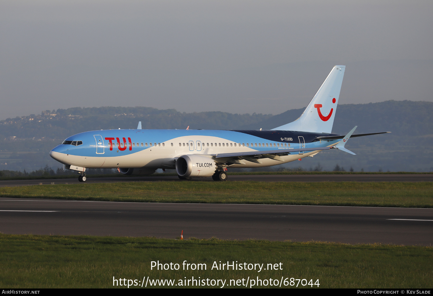 Aircraft Photo of G-TUOD | Boeing 737-8 Max 8 | TUI | AirHistory.net #687044