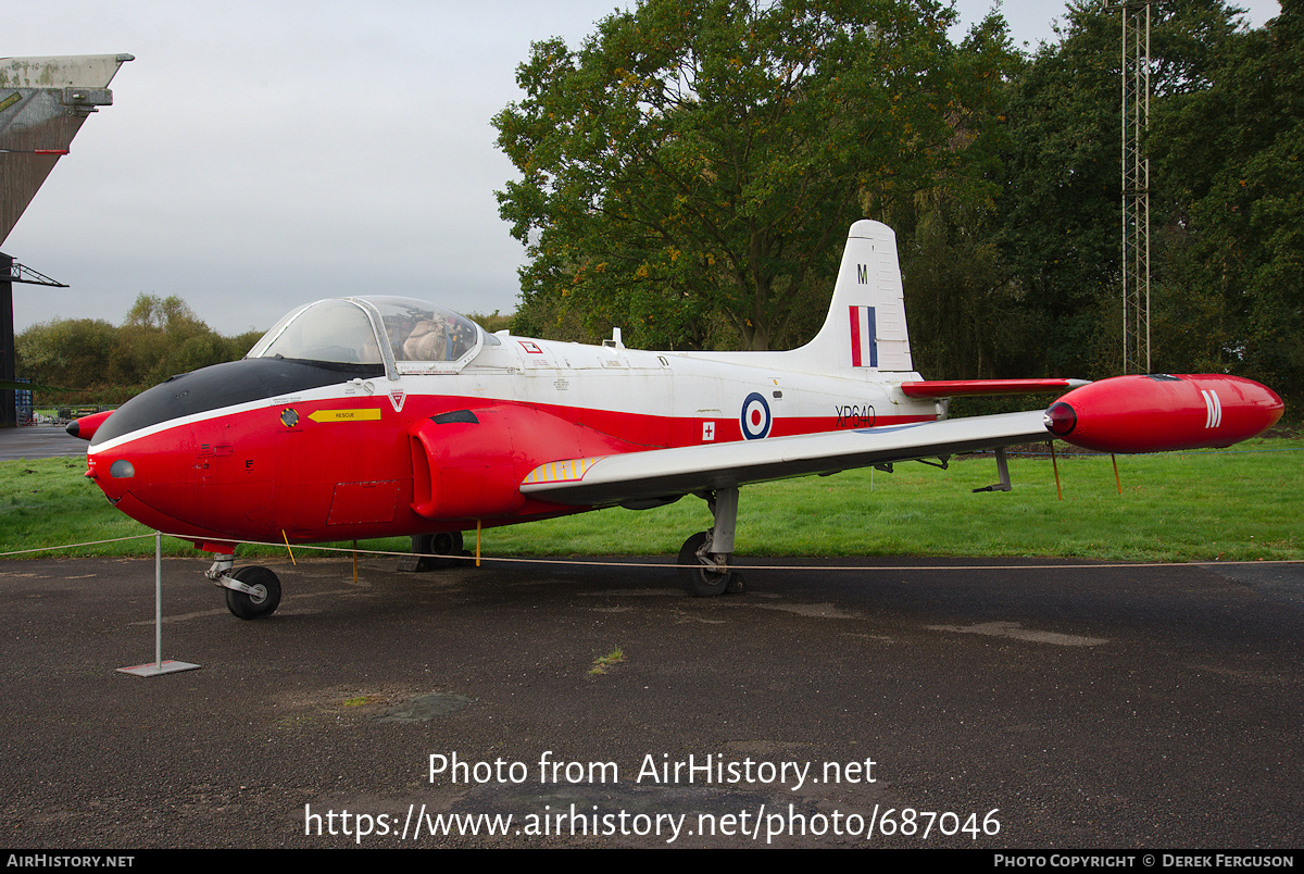 Aircraft Photo of XP640 | BAC 84 Jet Provost T4 | UK - Air Force | AirHistory.net #687046