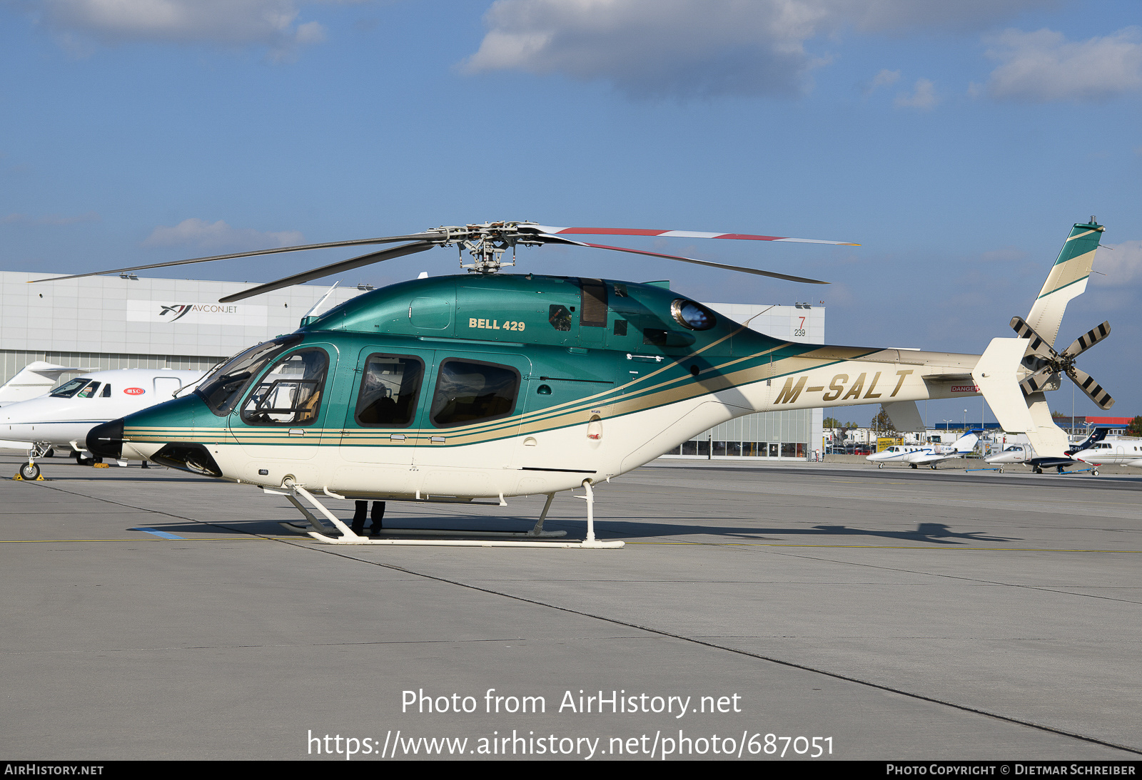 Aircraft Photo of M-SALT | Bell 429 GlobalRanger | AirHistory.net #687051