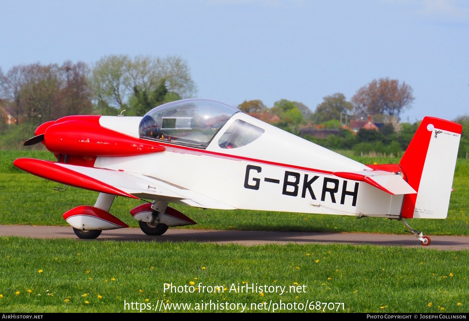 Aircraft Photo of G-BKRH | Brugger MB-2 Colibri | AirHistory.net #687071