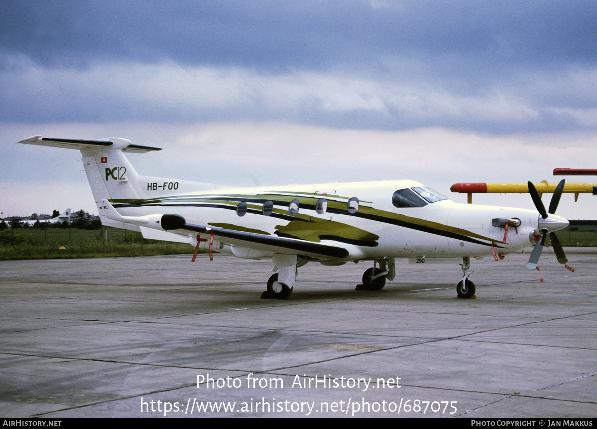 Aircraft Photo of HB-FOO | Pilatus PC-12/45 | AirHistory.net #687075