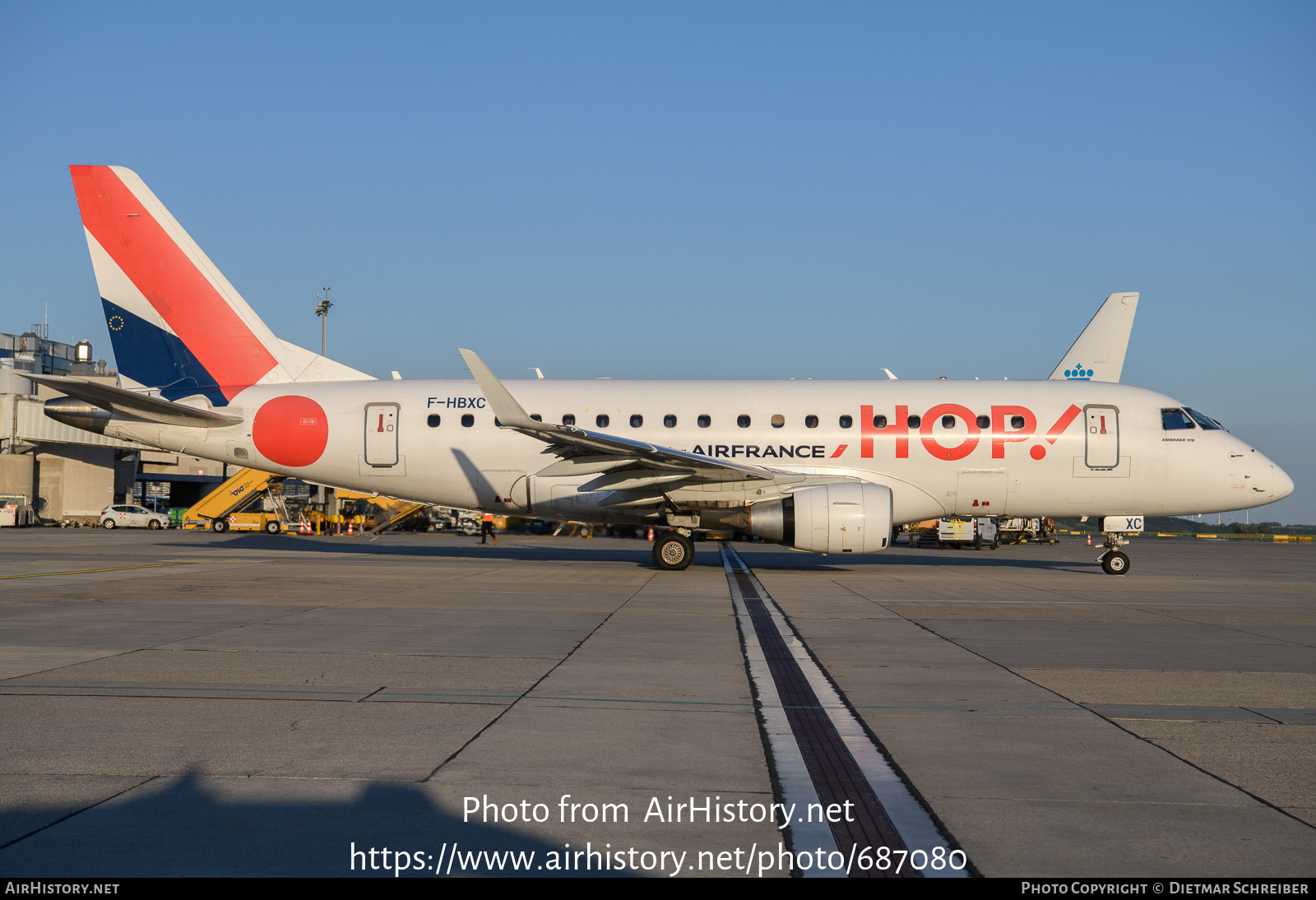 Aircraft Photo of F-HBXC | Embraer 170STD (ERJ-170-100STD) | Hop! | AirHistory.net #687080