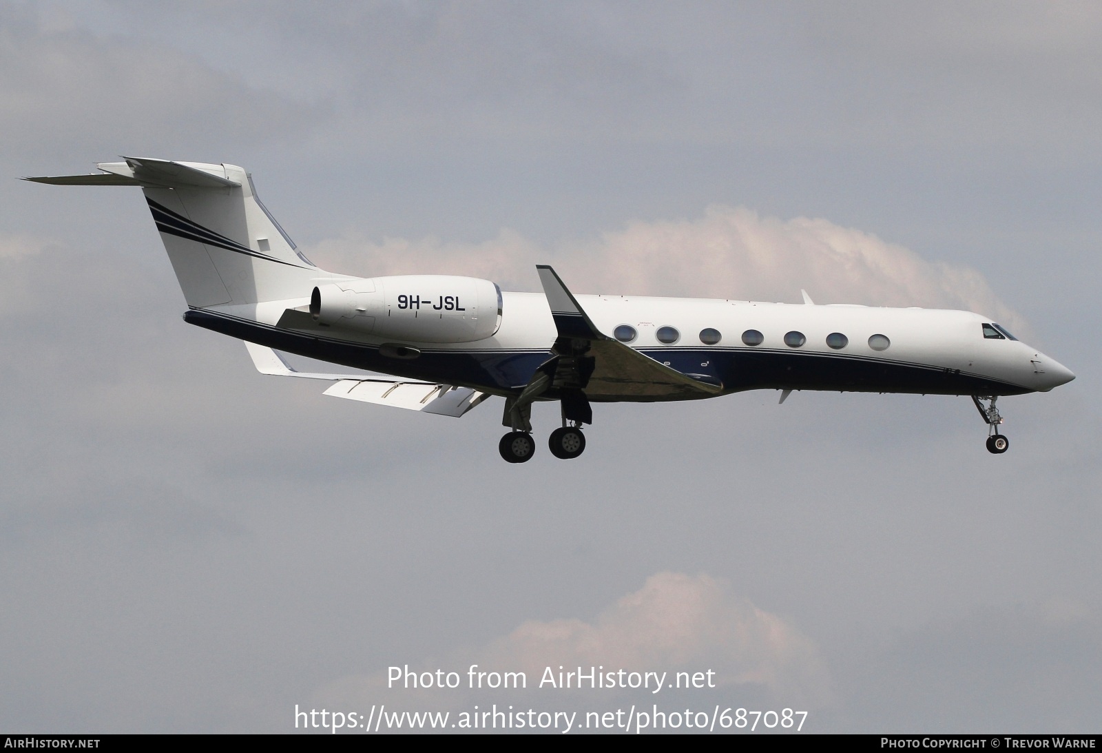 Aircraft Photo of 9H-JSL | Gulfstream Aerospace G-V-SP Gulfstream G550 | AirHistory.net #687087