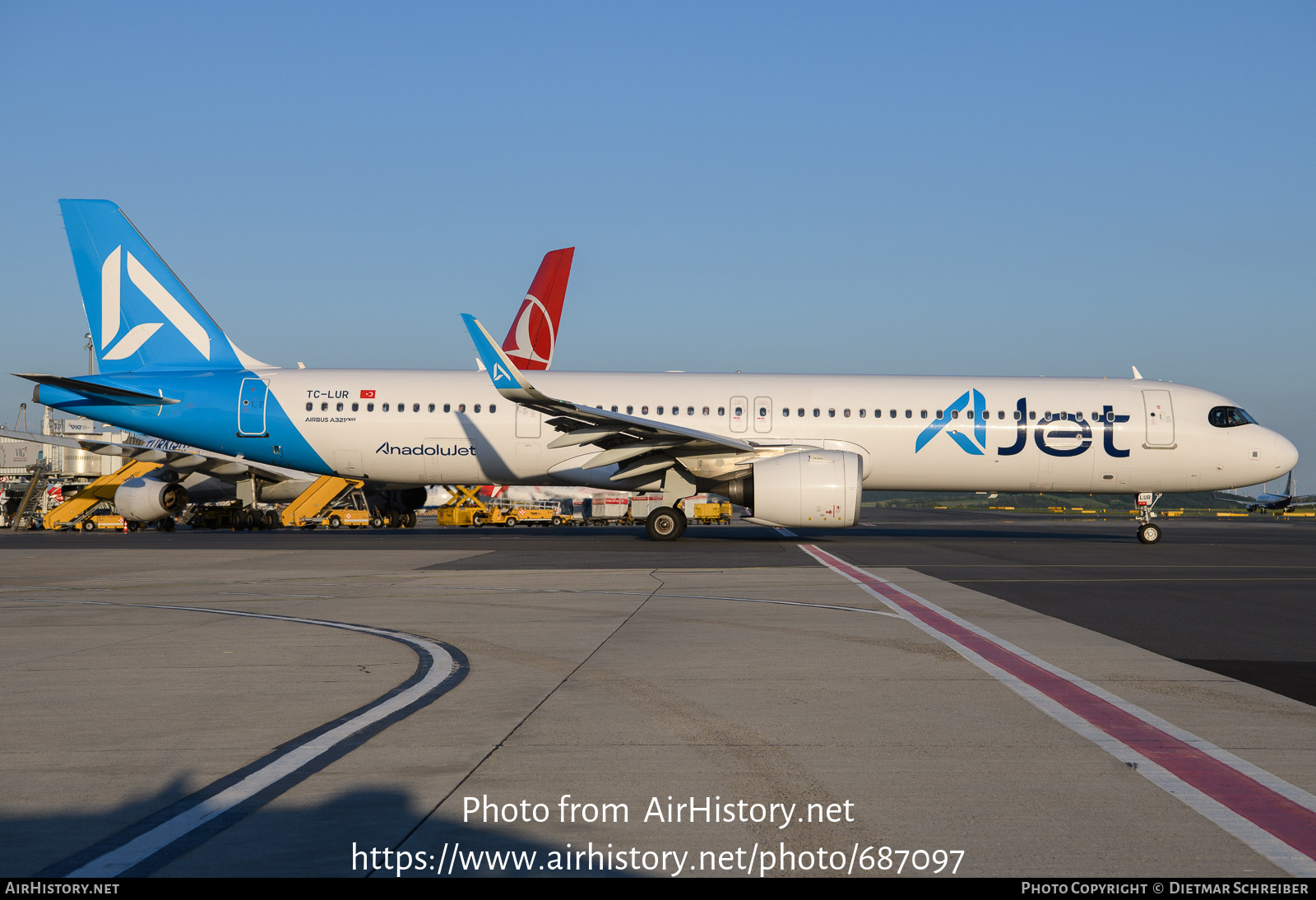 Aircraft Photo of TC-LUR | Airbus A321-271NX | AJet - AnadoluJet | AirHistory.net #687097