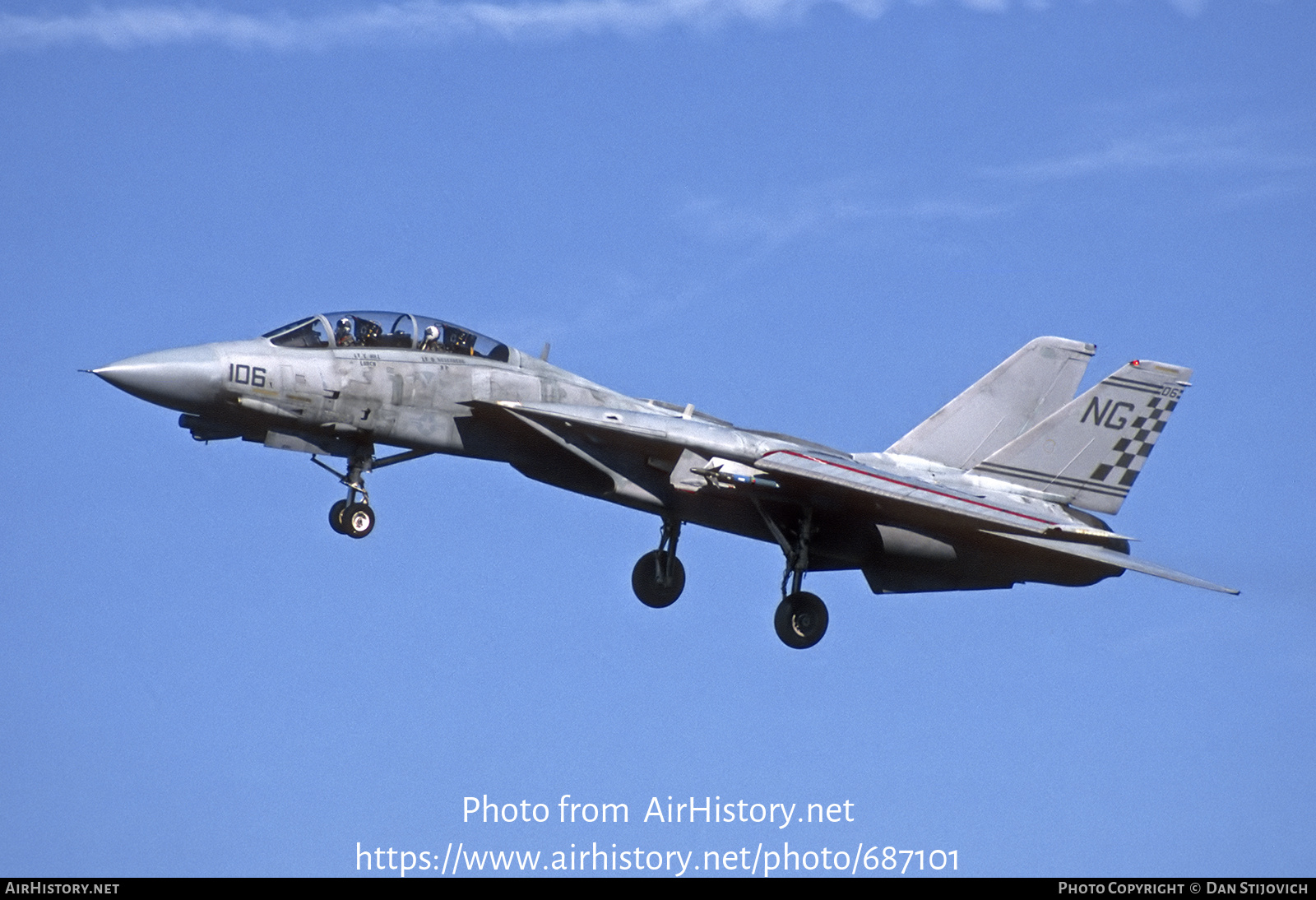 Aircraft Photo of 162600 | Grumman F-14A Tomcat | USA - Navy | AirHistory.net #687101