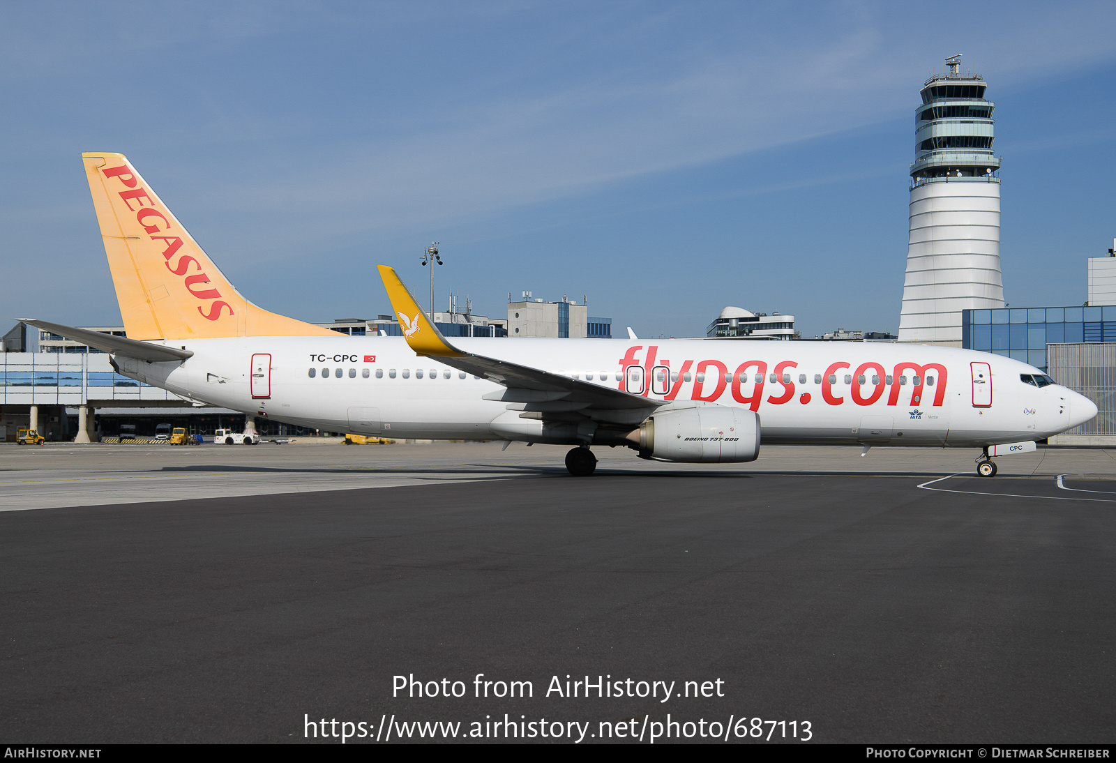 Aircraft Photo of TC-CPC | Boeing 737-82R | Pegasus Airlines | AirHistory.net #687113