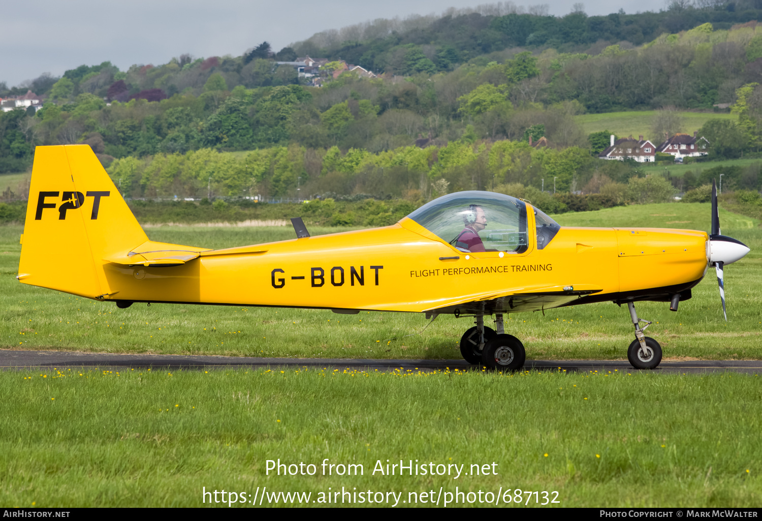 Aircraft Photo of G-BONT | Slingsby T-67M Firefly Mk2 | Flight Performance Training - FPT | AirHistory.net #687132