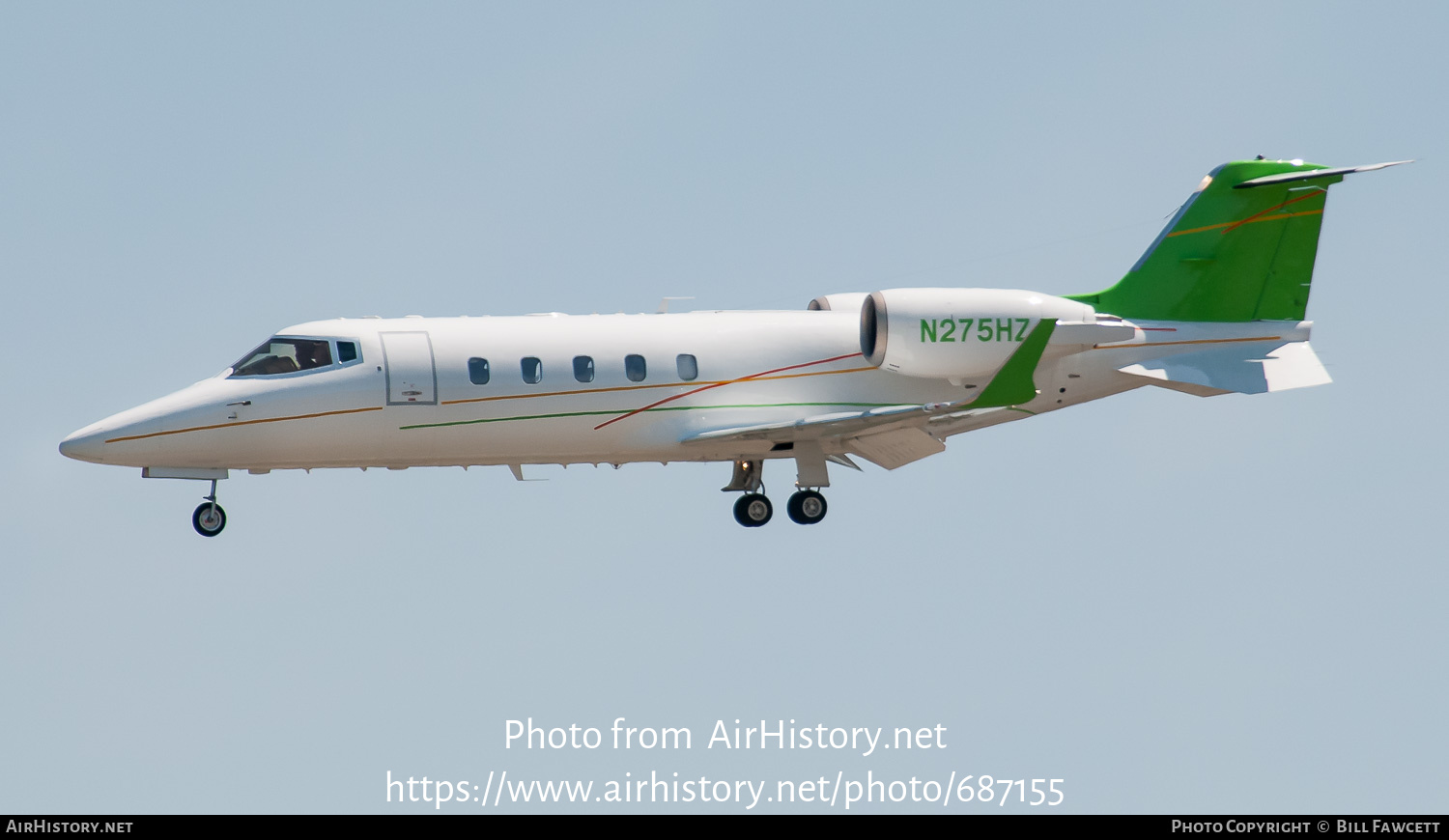 Aircraft Photo of N275HZ | Learjet 60 | AirHistory.net #687155