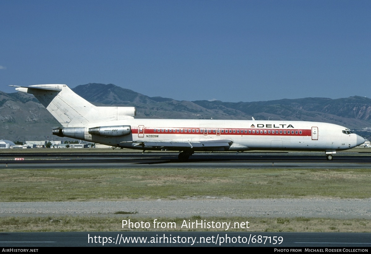 Aircraft Photo of N2809W | Boeing 727-247 | Delta Air Lines | AirHistory.net #687159
