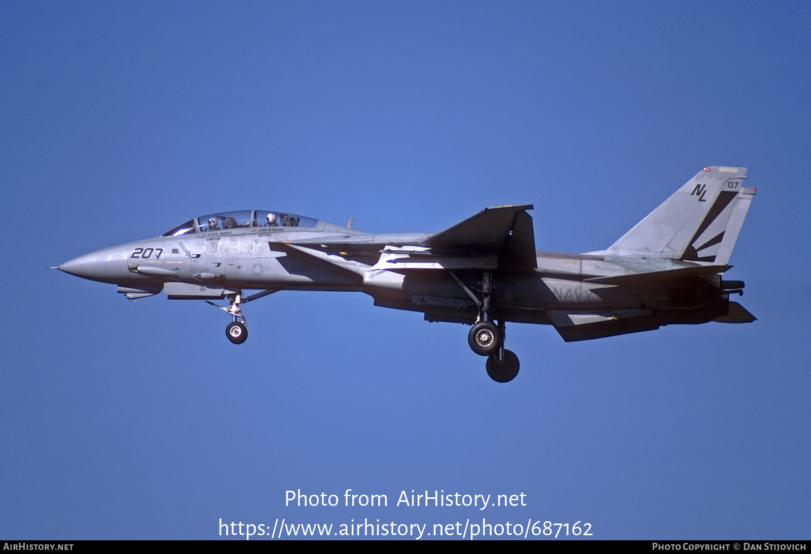 Aircraft Photo of 161611 | Grumman F-14A Tomcat | USA - Navy | AirHistory.net #687162