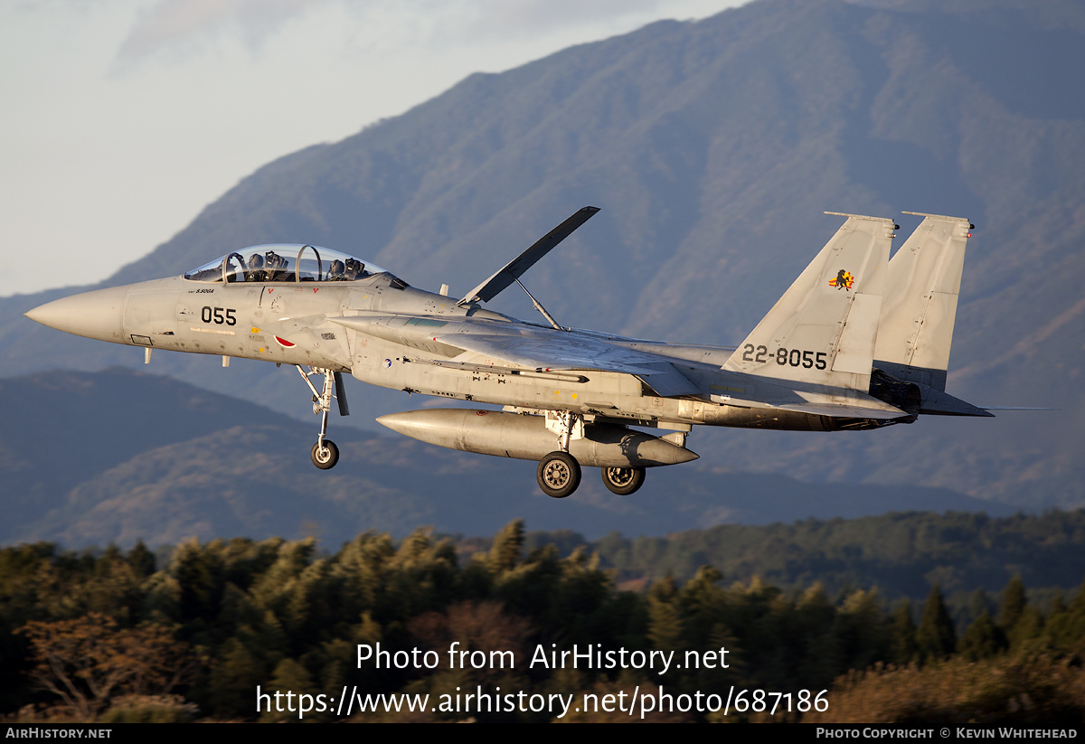 Aircraft Photo of 22-8055 | McDonnell Douglas F-15DJ Eagle | Japan - Air Force | AirHistory.net #687186