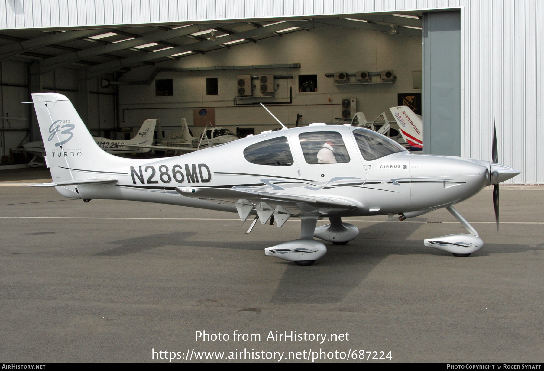 Aircraft Photo of N286MD | Cirrus SR-22 G3-GTS Turbo | AirHistory.net #687224