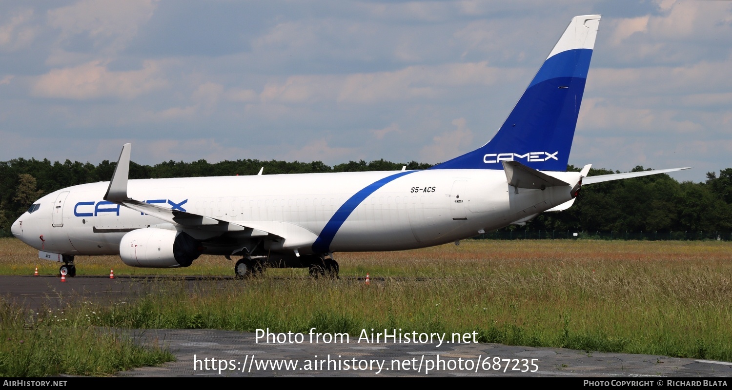 Aircraft Photo of S5-ACS | Boeing 737-85P | Camex Airlines | AirHistory.net #687235