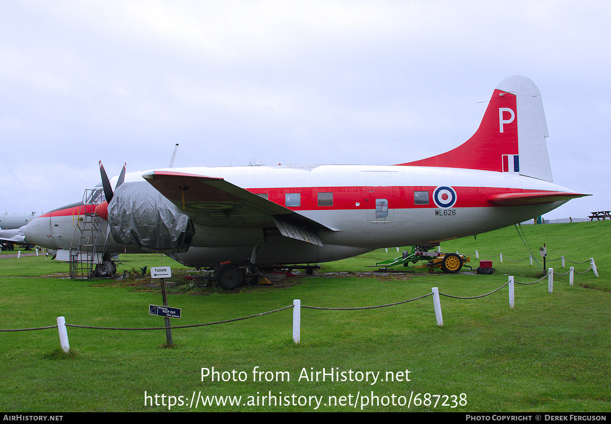 Aircraft Photo of WL626 | Vickers 668 Varsity T.1 | UK - Air Force | AirHistory.net #687238