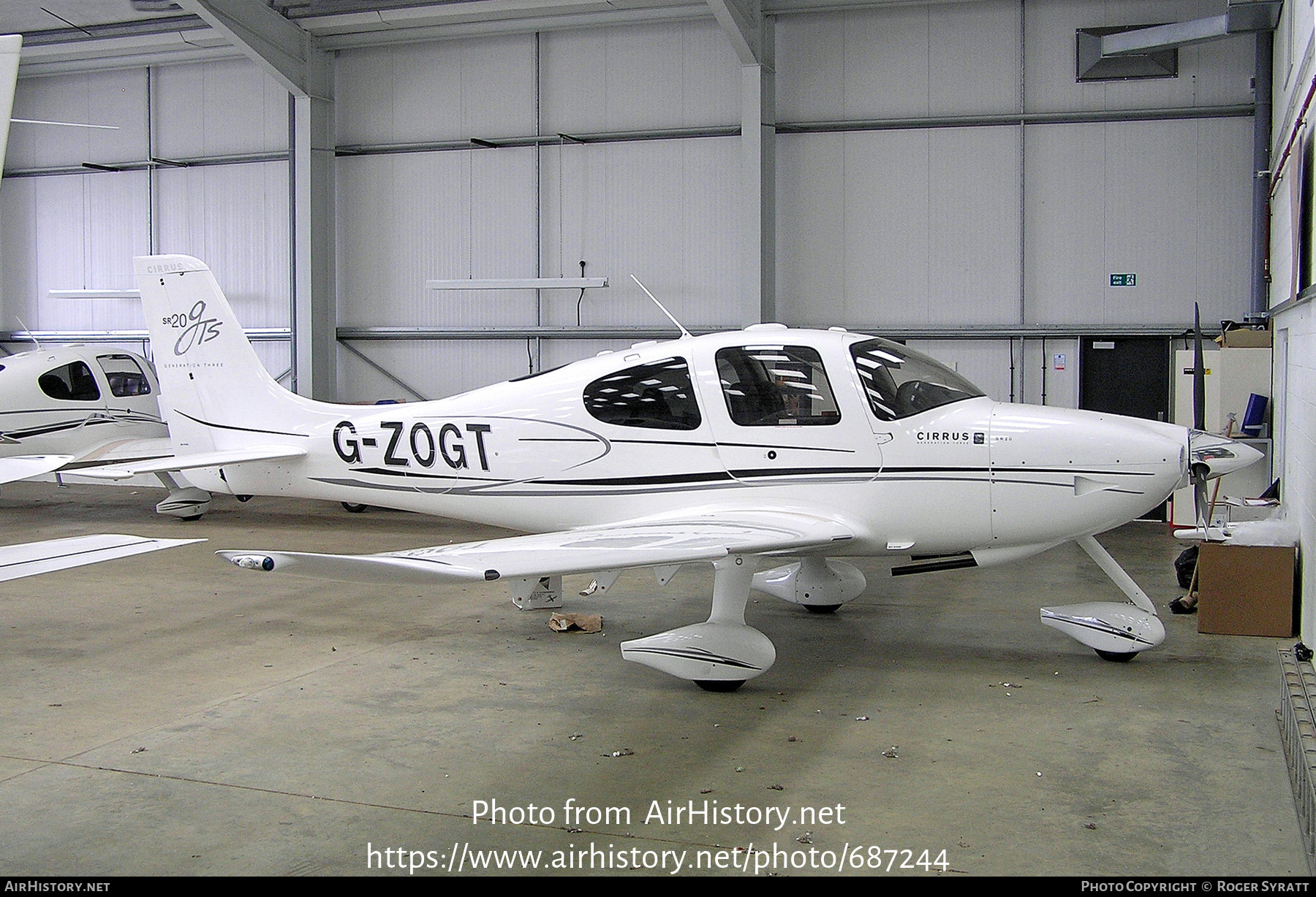 Aircraft Photo of G-ZOGT | Cirrus SR-20 G3-GTS | AirHistory.net #687244