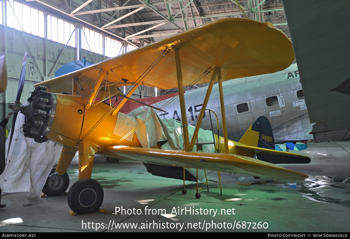 Aircraft Photo of 0308 | Stearman N2S-5 Kaydet | Argentina - Navy | AirHistory.net #687260