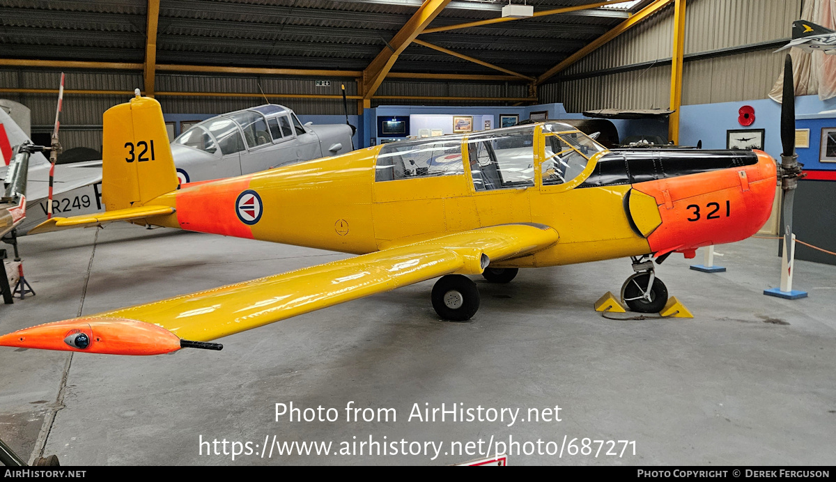 Aircraft Photo of 56321 | Saab 91B-2 Safir | Norway - Air Force | AirHistory.net #687271