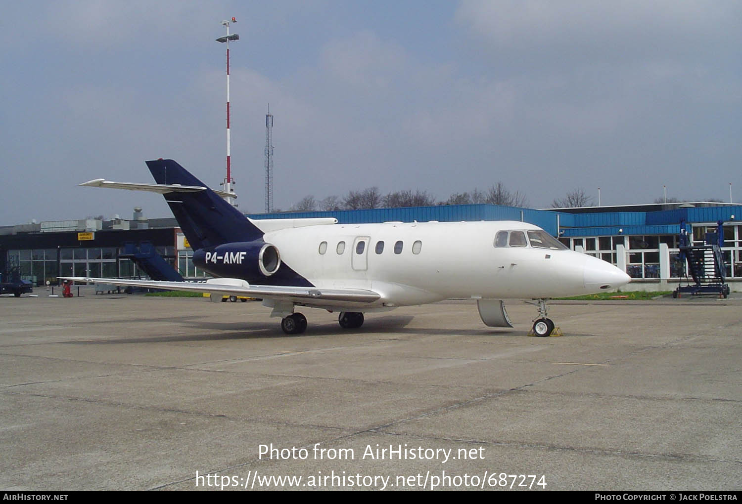 Aircraft Photo of P4-AMF | British Aerospace BAe-125-800B | AirHistory.net #687274