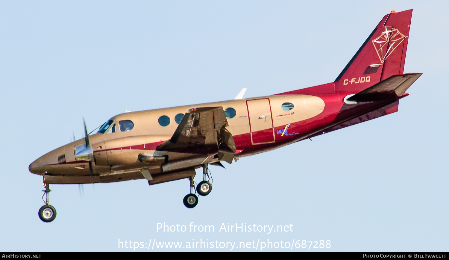 Aircraft Photo of C-FJDQ | Beech B100 King Air | Max Aviation ...