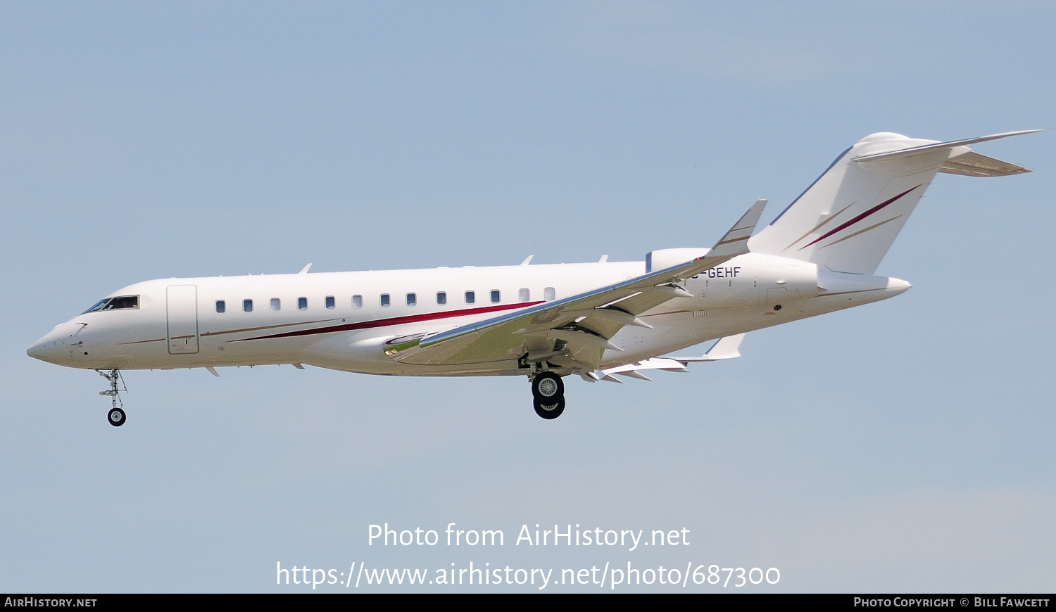 Aircraft Photo of C-GEHF | Bombardier Global Express XRS (BD-700-1A10) | AirHistory.net #687300