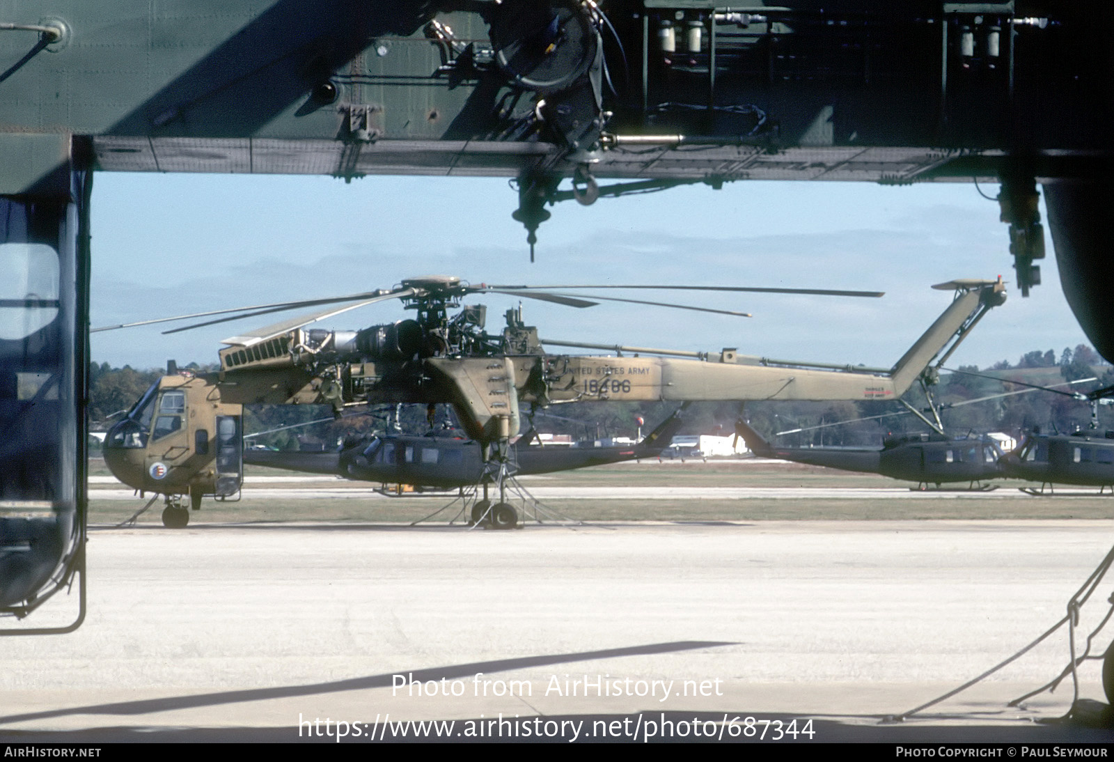 Aircraft Photo of 70-18486 | Sikorsky CH-54B Tarhe (S-64B) | USA - Army ...