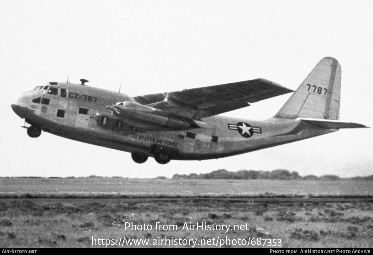 Aircraft Photo of 47-787 / 7787 | Chase XC-123A Avitruc | USA - Air Force | AirHistory.net #687353