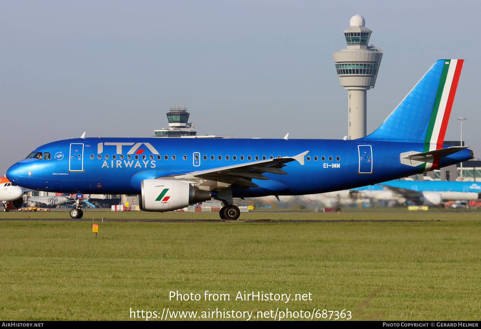 Aircraft Photo of EI-IMM | Airbus A319-111 | ITA Airways | AirHistory.net #687363