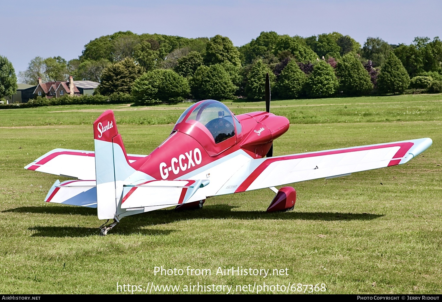 Aircraft Photo of G-CCXO | Corby CJ-1 Starlet | AirHistory.net #687368