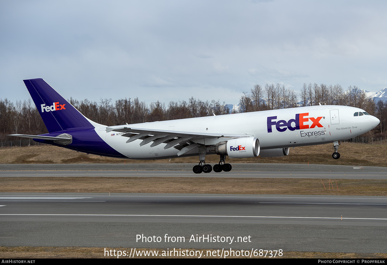 Aircraft Photo of N731FD | Airbus A300B4-605R(F) | FedEx Express | AirHistory.net #687378