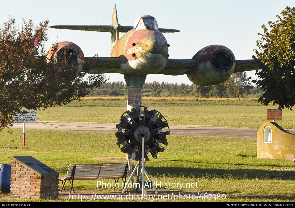 Aircraft Photo of C-051 | Gloster Meteor F4 | Argentina - Air Force | AirHistory.net #687380