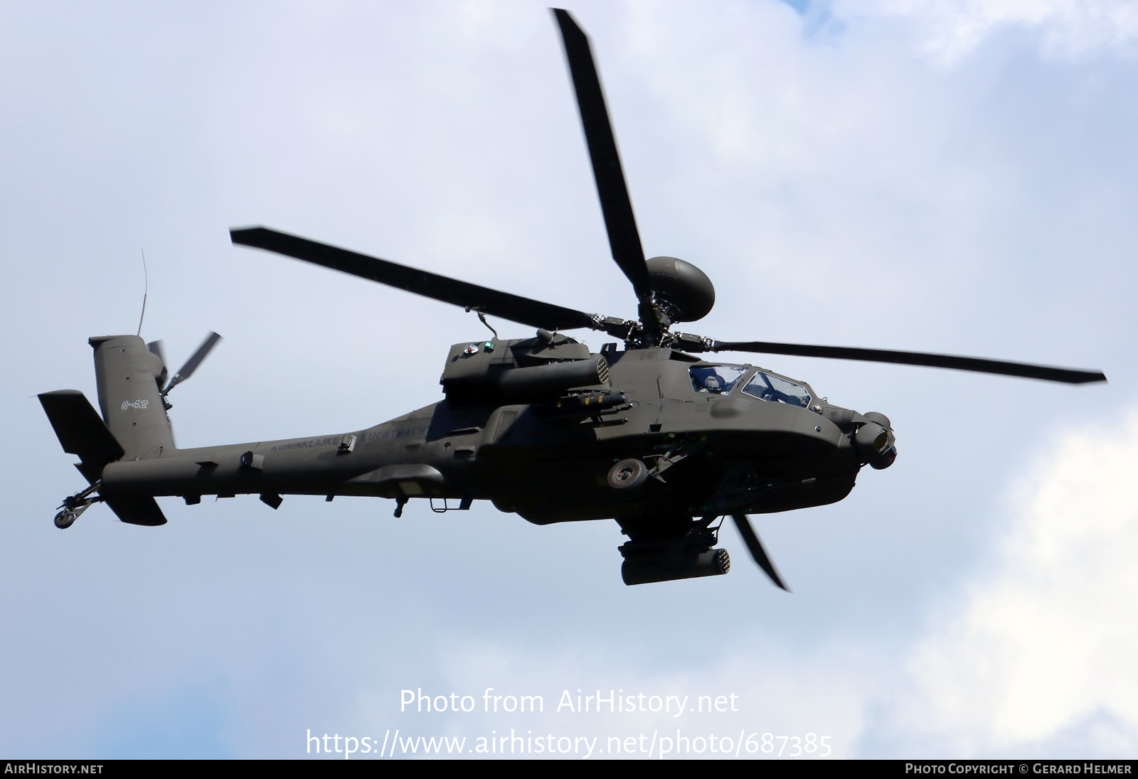 Aircraft Photo of Q-42 | Boeing AH-64E Apache | Netherlands - Air Force | AirHistory.net #687385