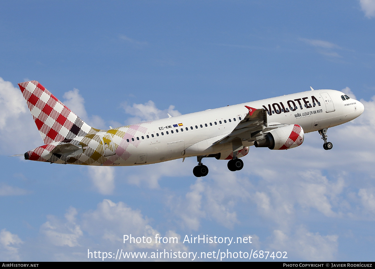 Aircraft Photo of EC-KMI | Airbus A320-216 | Volotea | AirHistory.net #687402