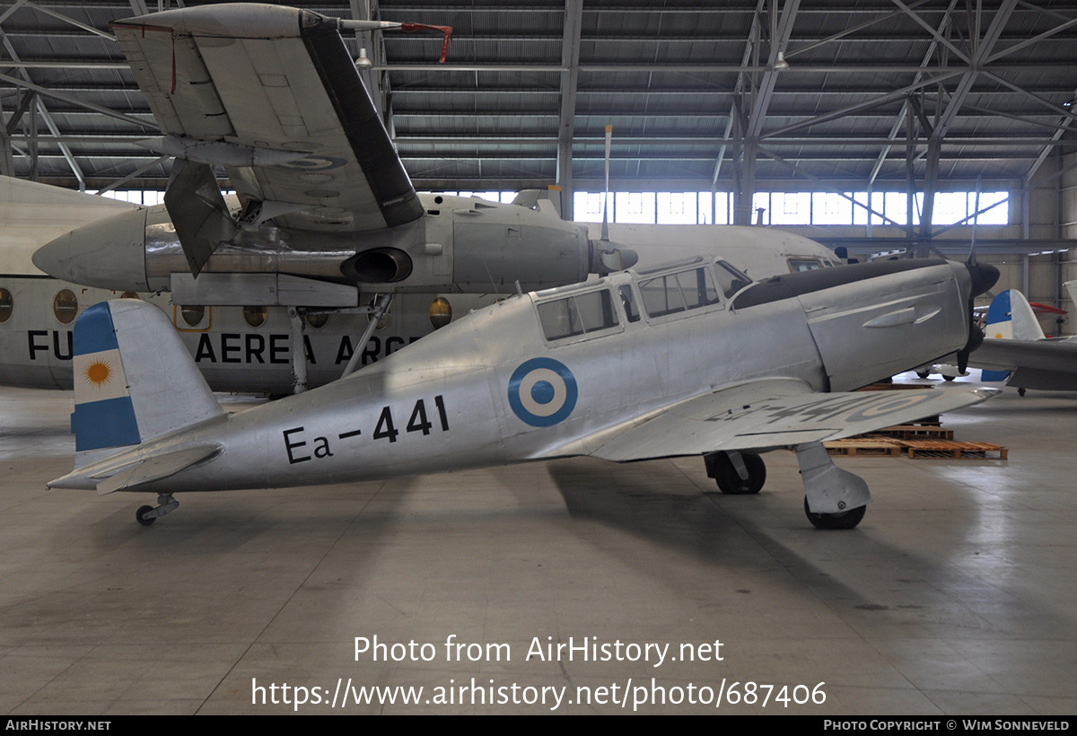 Aircraft Photo of EA-441 | Fiat G-46-2B | Argentina - Air Force | AirHistory.net #687406