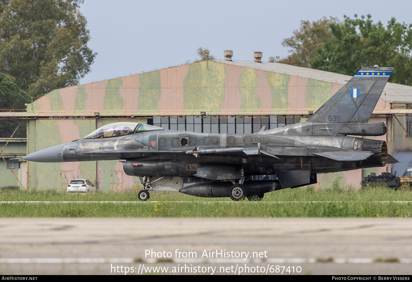 Aircraft Photo of 535 | General Dynamics F-16C Fighting Falcon | Greece - Air Force | AirHistory.net #687410