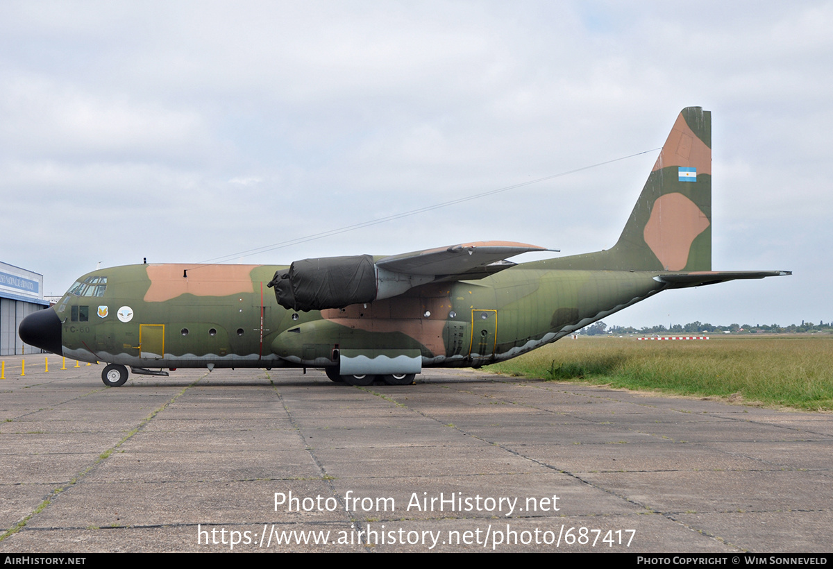 Aircraft Photo of TC-60 | Lockheed C-130BL Hercules (L-282) | Argentina - Air Force | AirHistory.net #687417